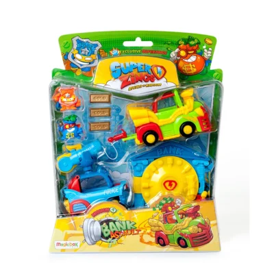 SUPERZINGS Surpriza, set de joaca Misiunea 4: Frauda la Banca SZ90051 8431618011423