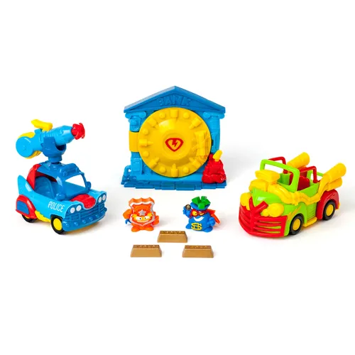 SUPERZINGS Surpriza, set de joaca Misiunea 4: Frauda la Banca SZ90051 8431618011423