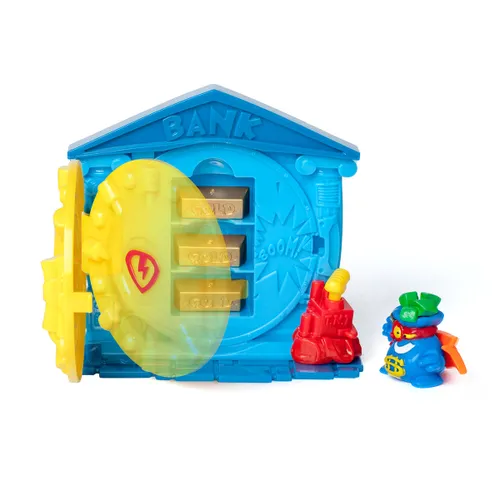 SUPERZINGS Surpriza, set de joaca Misiunea 4: Frauda la Banca SZ90051 8431618011423