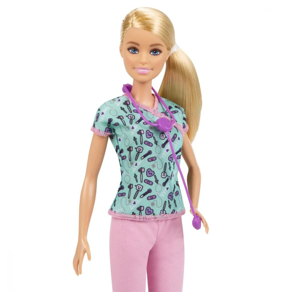 Papusa Barbie Asistenta Medicala 0887961921427 GTW39