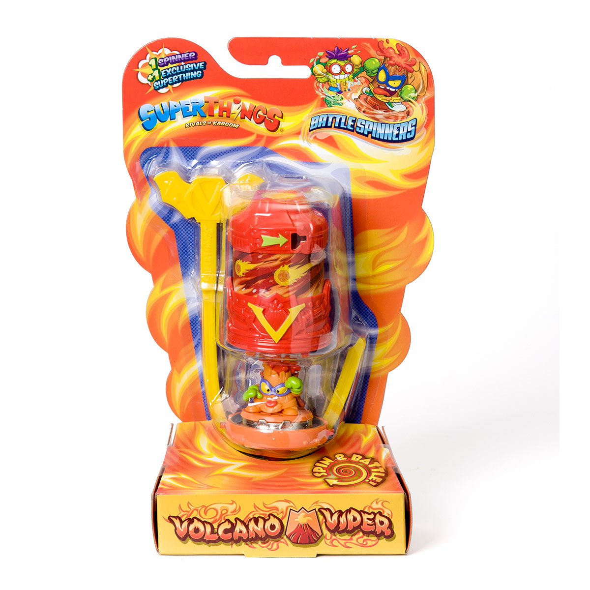 Set SuperThings, Battle Spinners Volcano Viper 8431618015377 SZ9012
