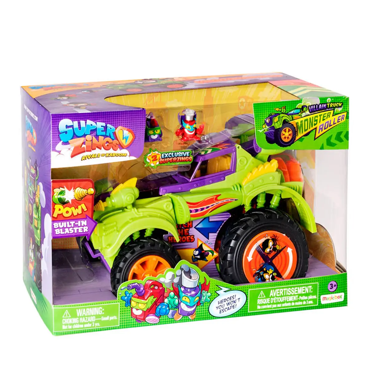 SuperZings, Monster Roller Răufăcător 8431618009888 SZ9011