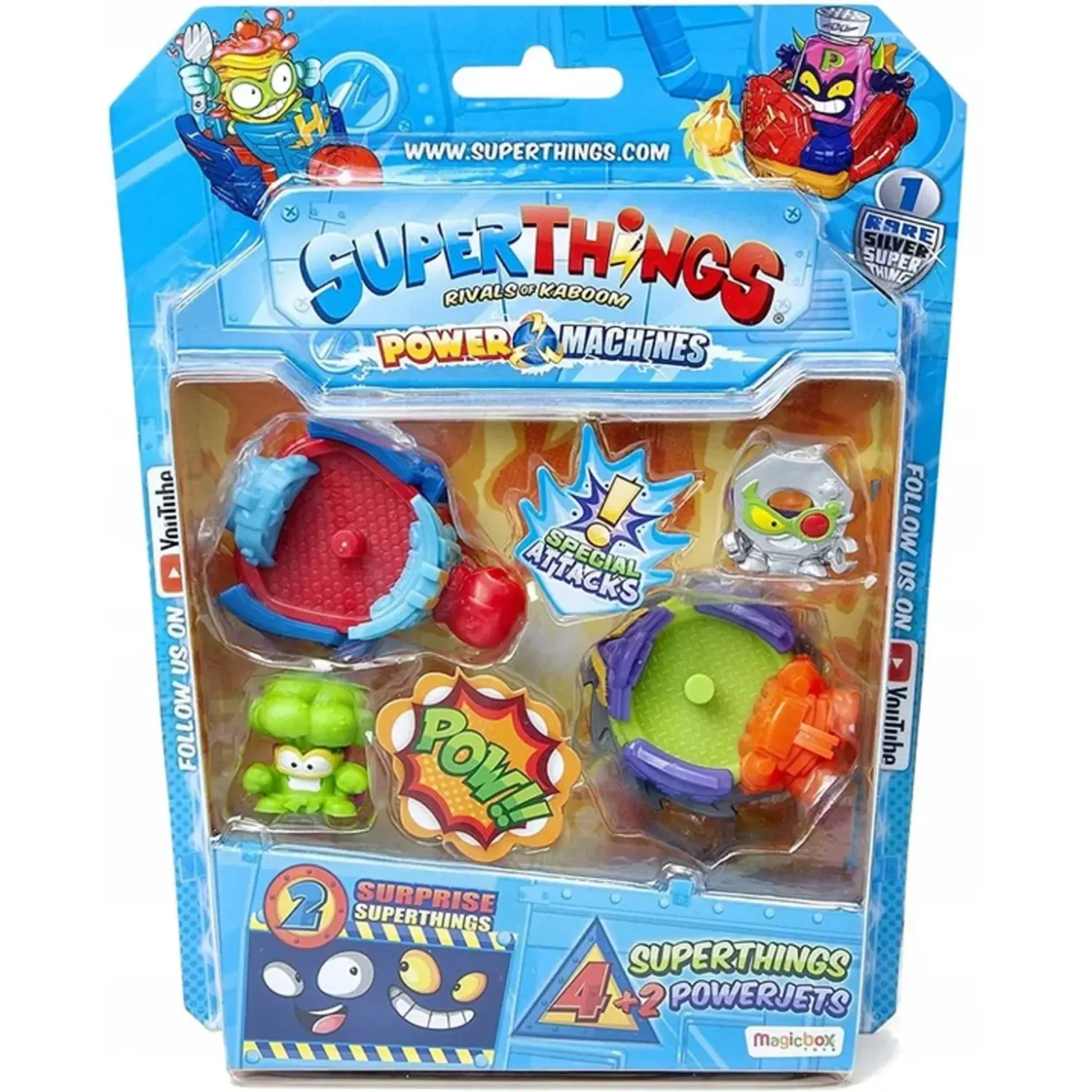Set SuperThings Power Machines 4 figurine 8431618014950