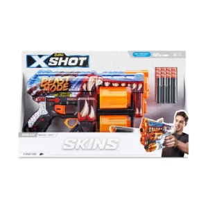 Pistol X-Shot Skins Dread Beast Out, 12 proiectile