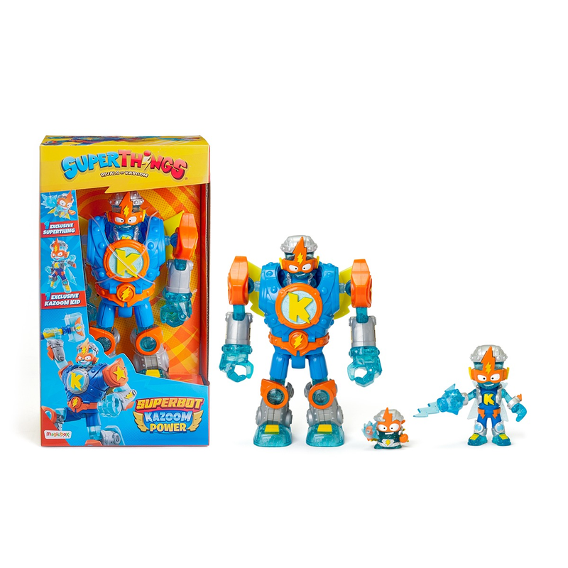 Set SuperThings Robot Kazoom Power 8431618018880 SZ9018