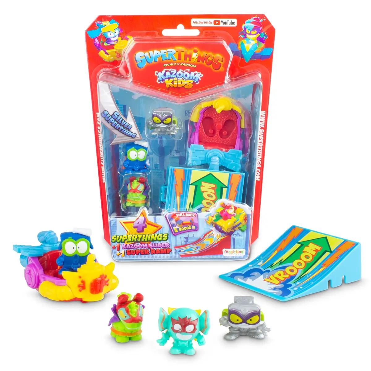 Set SuperThings Kazoom Kids 4 Figurine