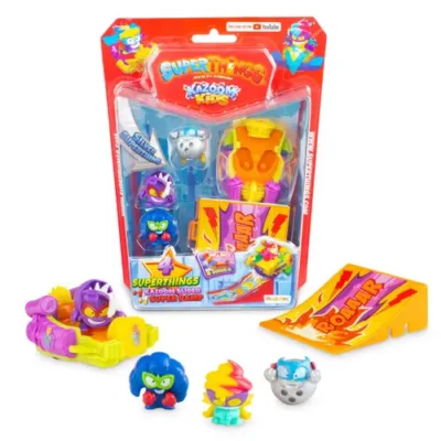 Set SuperThings Kazoom Kids 4 Figurine