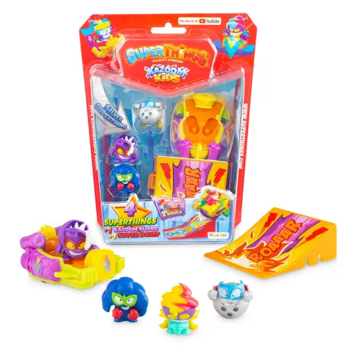 Set SuperThings Kazoom Kids 4 Figurine