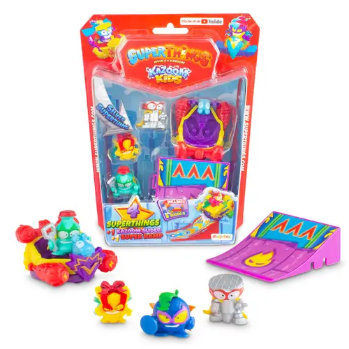 Set SuperThings Kazoom Kids 4 Figurine
