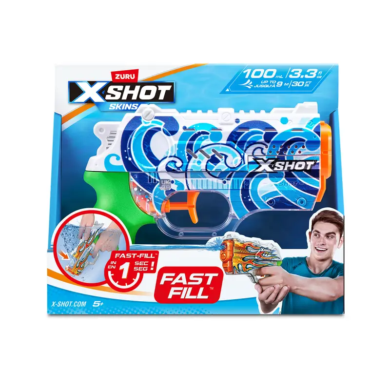Pistol cu apa, X-Shot Skins Nano Hydra Fast Fill 193052044181 XS11853