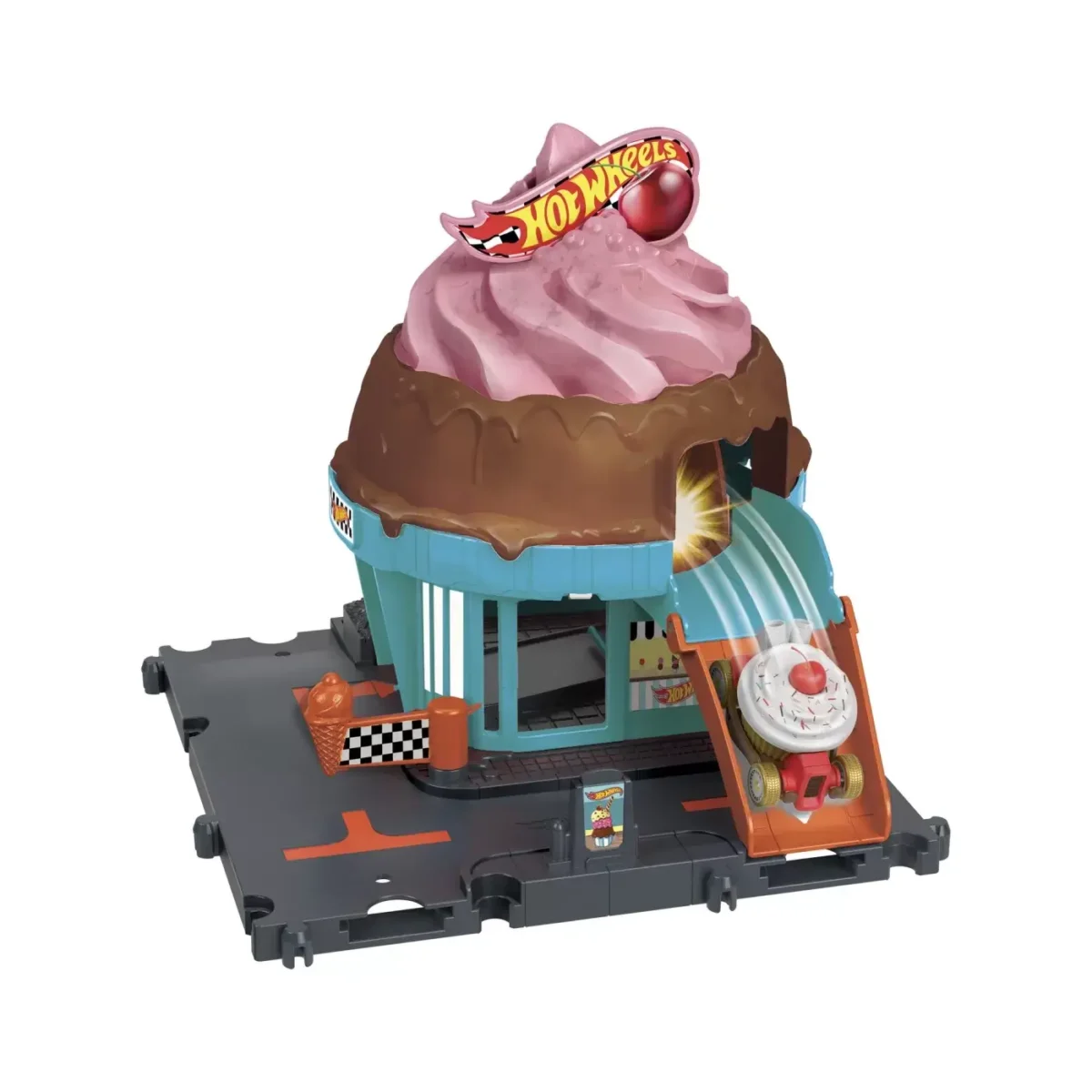 Set Hot Wheels City Gelateria